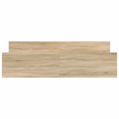 vidaXL Bed Frame without Mattress Sonoma Oak 200x200 cm