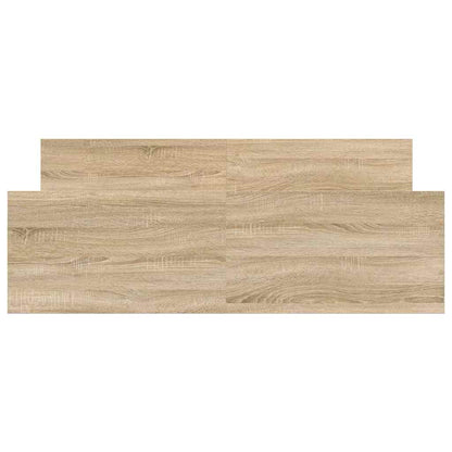 vidaXL Bed Frame without Mattress Sonoma Oak 120x200 cm