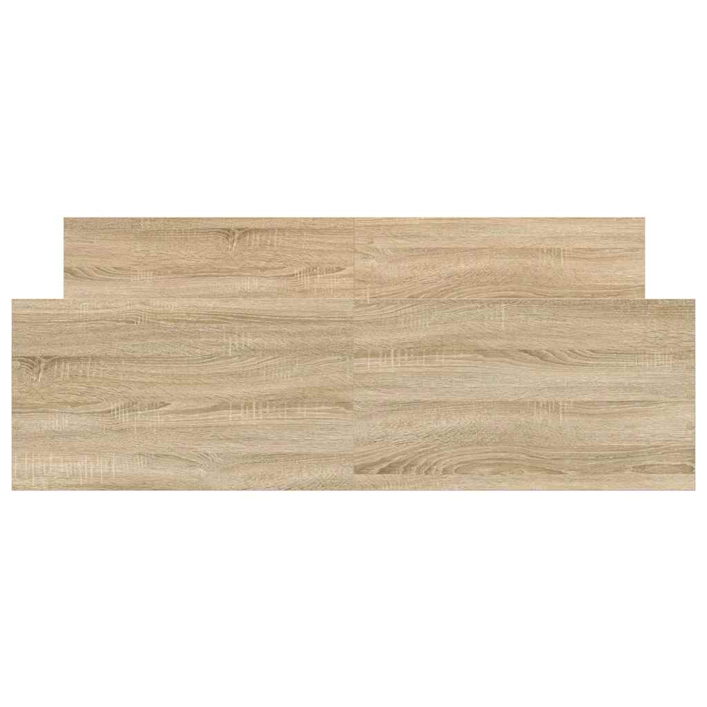 vidaXL Bed Frame without Mattress Sonoma Oak 140x200 cm