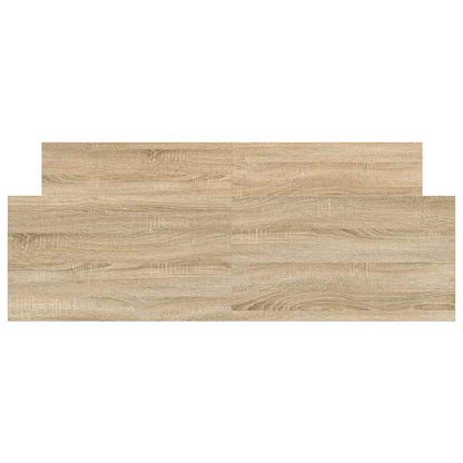 vidaXL Bed Frame without Mattress Sonoma Oak 140x200 cm