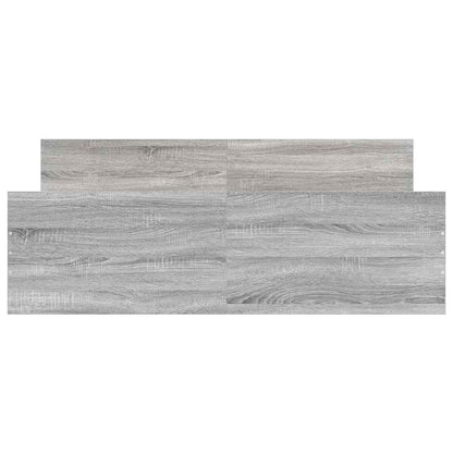 vidaXL Bed Frame without Mattress Grey Sonoma 150x200 cm
