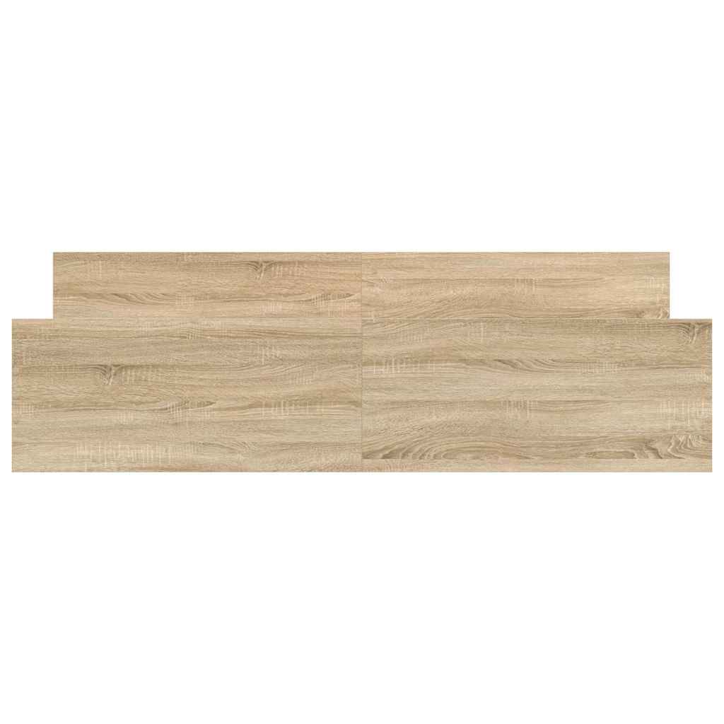 vidaXL Bed Frame without Mattress Sonoma Oak 160x200 cm