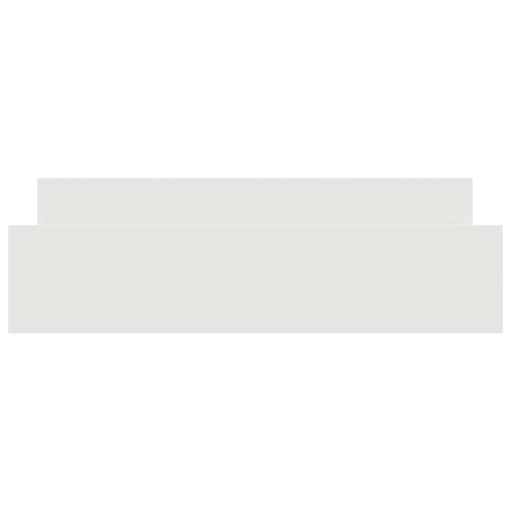 vidaXL Bed Frame without Mattress White 180x200 cm