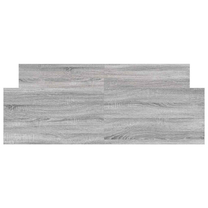 vidaXL Bed Frame without Mattress Grey Sonoma 120x190 cm Small Double