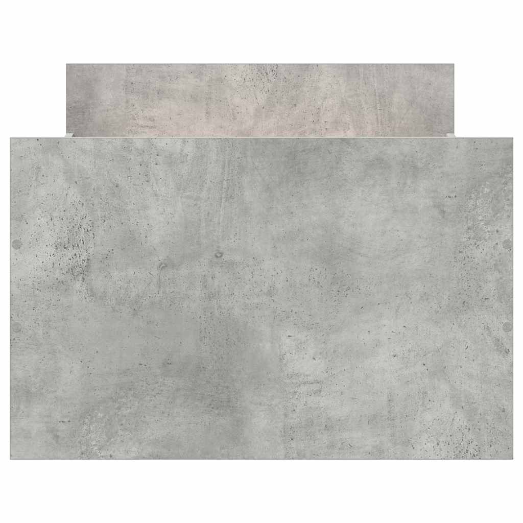 vidaXL Bed Frame | Concrete Grey