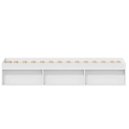vidaXL Bed Frame without Mattress White 100x200 cm