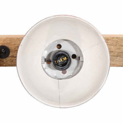 vidaXL Wall Lamp 25 W Distressed Red 90x25 cm E27