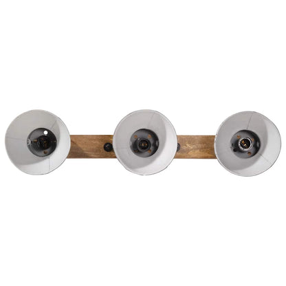 vidaXL Wall Lamp 25 W Distressed Blue 65x25 cm E27