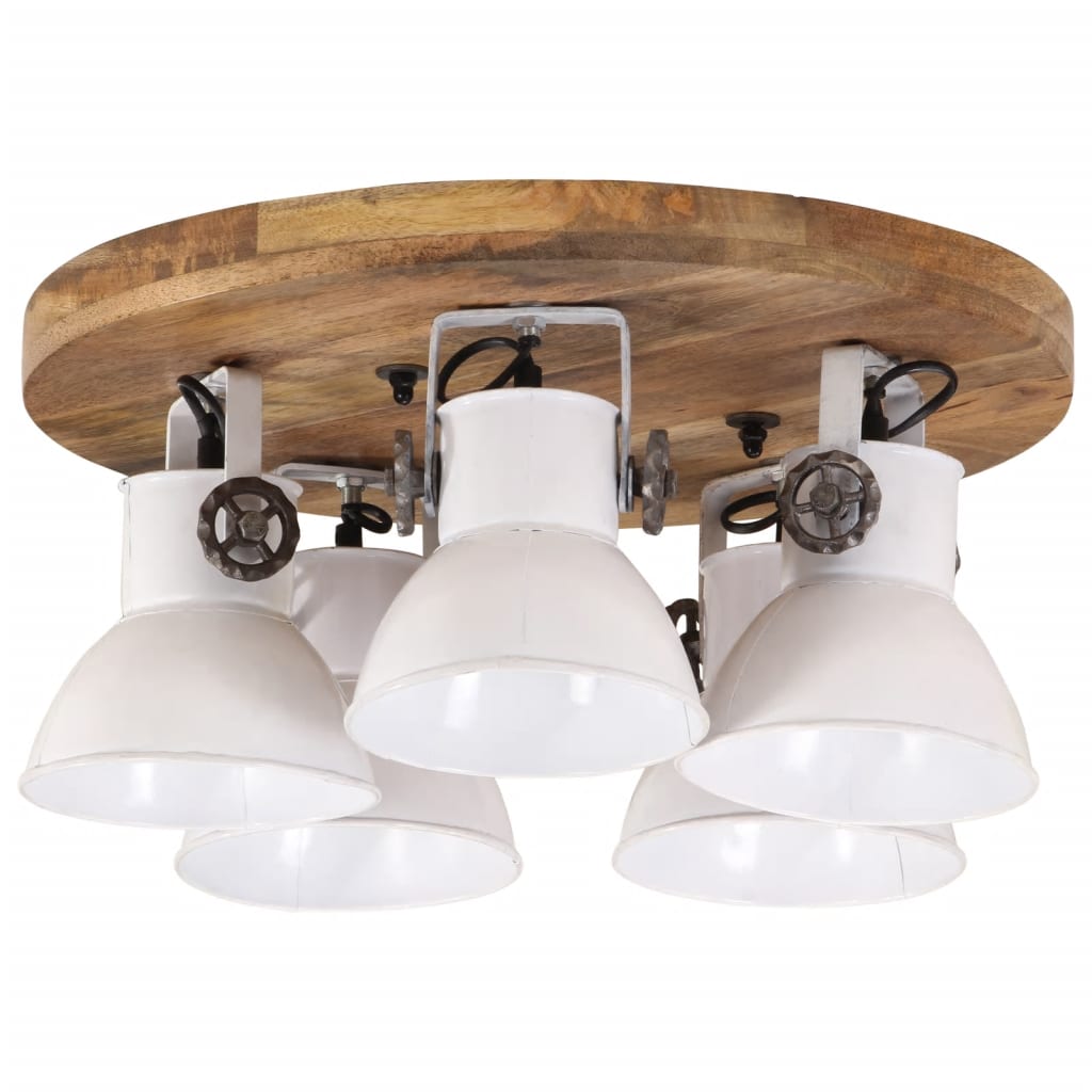 vidaXL Ceiling Lamp 25 W White 50x50x25 cm E27