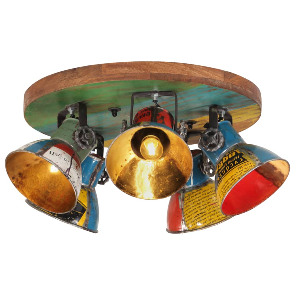 vidaXL Ceiling Lamp 25 W Multicolour 50x50x25 cm E27