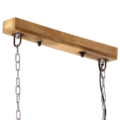 vidaXL Ceiling Lamp 25 W Distressed Red 90x24x111 cm E27