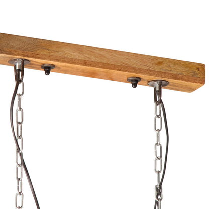 vidaXL Hanging Lamp 25 W Distressed Blue 85x28x109 cm E27