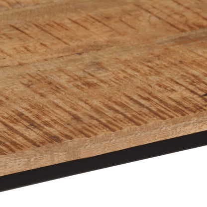 vidaXL Console Table 80x30x74 cm Solid Wood Mango and Iron