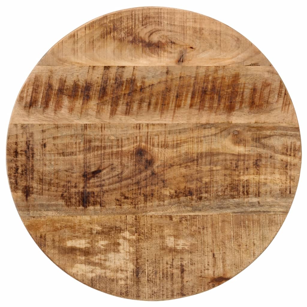 vidaXL Coffee Table 45x45x40 cm Solid Wood Mango and Iron