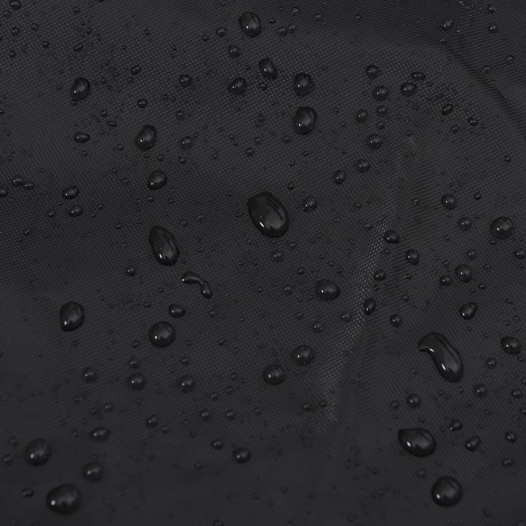 vidaXL Garden Umbrella Cover Black 265x50/70/40 cm 420D Oxford