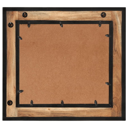vidaXL Bathroom Mirror 60x1x55 cm Solid Wood Acacia