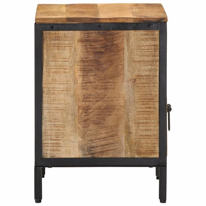 vidaXL Bedside Cabinet 40x35x50 cm Solid Wood Mango