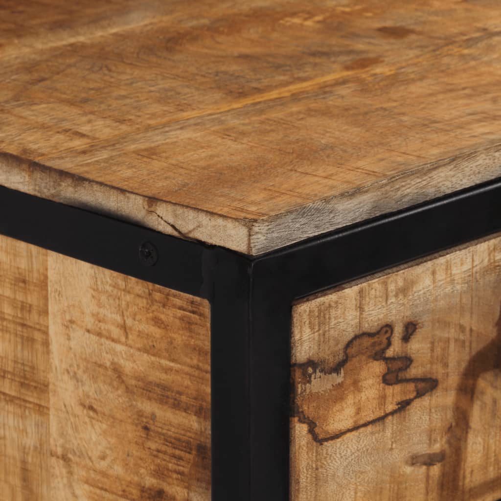 vidaXL Bedside Cabinet 40x35x40 cm Solid Wood Mango