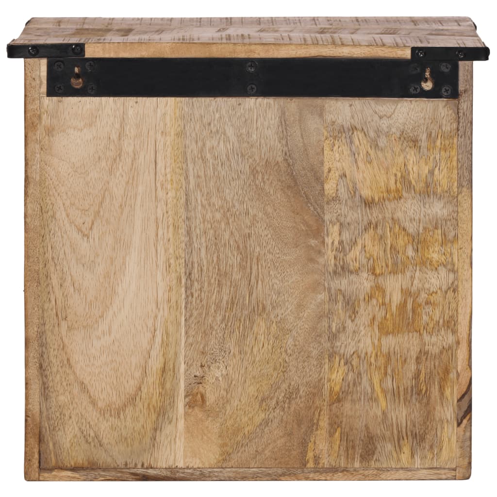 vidaXL Bedside Cabinet 40x30x37 cm Solid Wood Mango