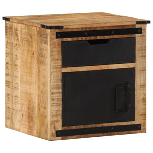 vidaXL Bedside Cabinet 45x40x45 cm Solid Wood Mango