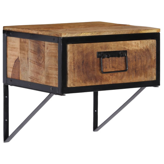 vidaXL Bedside Cabinet 40x35x40 cm Solid Wood Mango