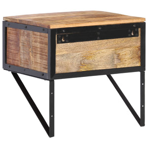 vidaXL Bedside Cabinet 40x35x40 cm Solid Wood Mango