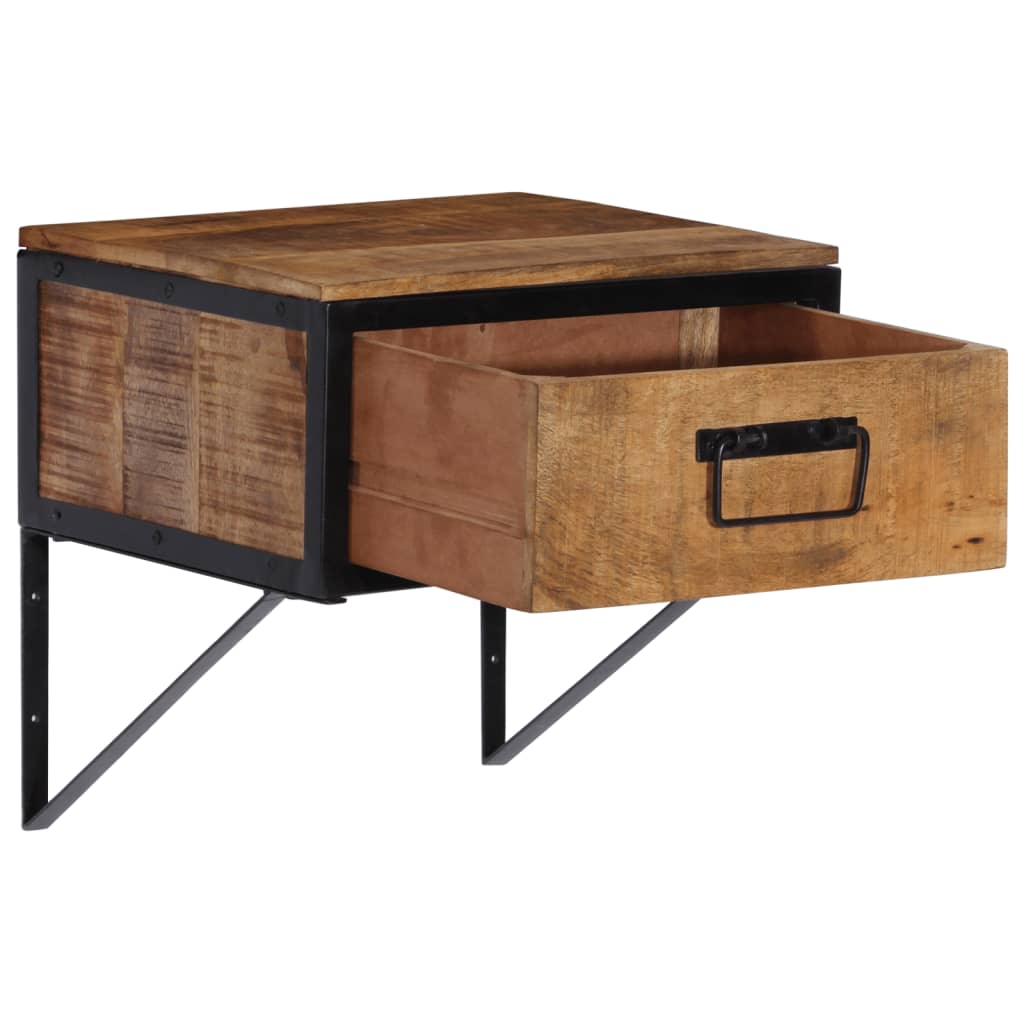 vidaXL Bedside Cabinet 40x35x40 cm Solid Wood Mango