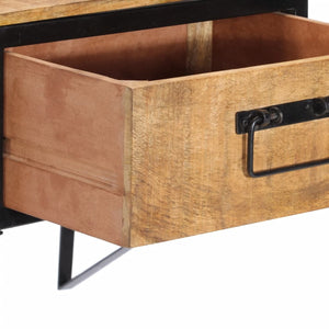 vidaXL Bedside Cabinet 40x35x40 cm Solid Wood Mango