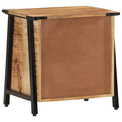 vidaXL Bedside Cabinet 40x30x42 cm Solid Wood Mango