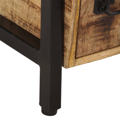 vidaXL Bedside Cabinet 40x30x42 cm Solid Wood Mango