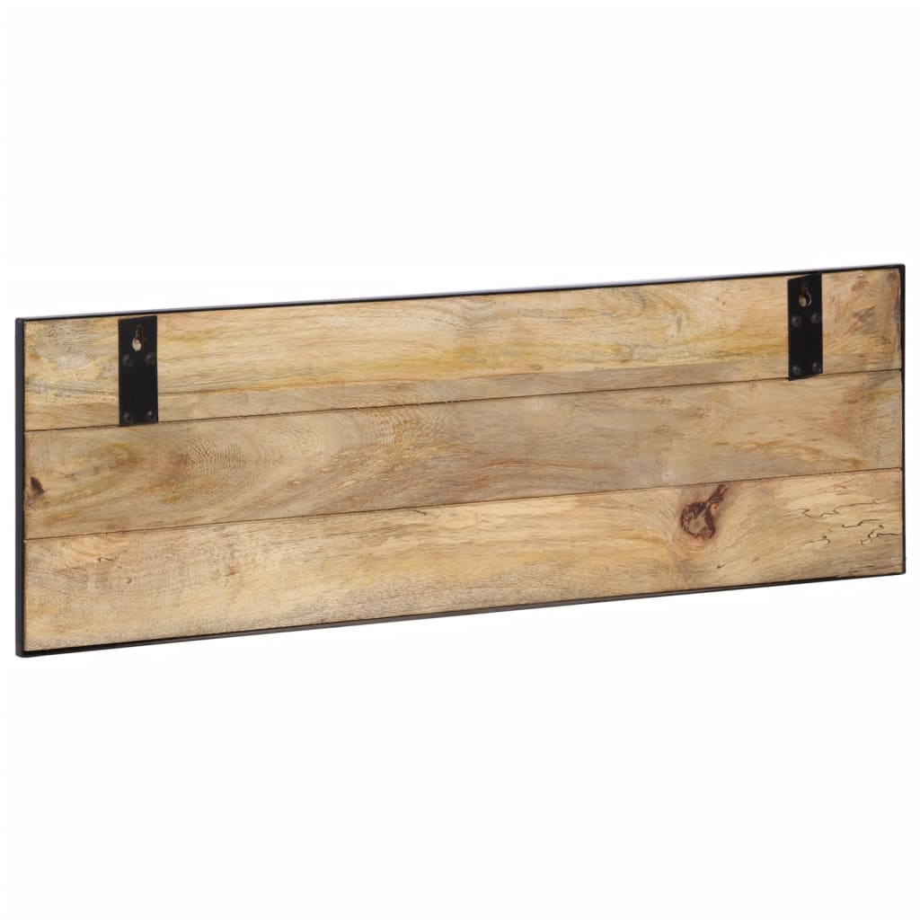 vidaXL Coat Racks 2 pcs 80x8x25 cm Solid Rough Wood Mango