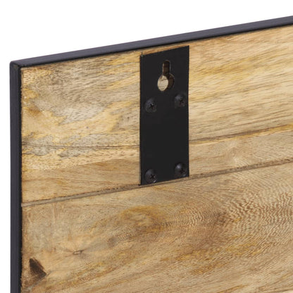 vidaXL Coat Racks 2 pcs 80x8x25 cm Solid Rough Wood Mango