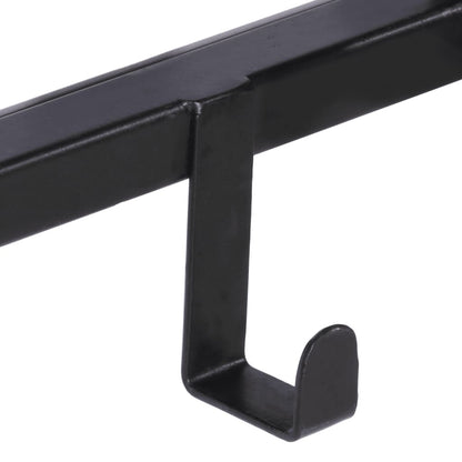 vidaXL Coat Rack 87x10x27 cm Solid Rough Wood Mango