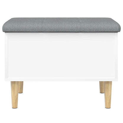 vidaXL Storage Bench White 62x42x46 cm Engineered Wood