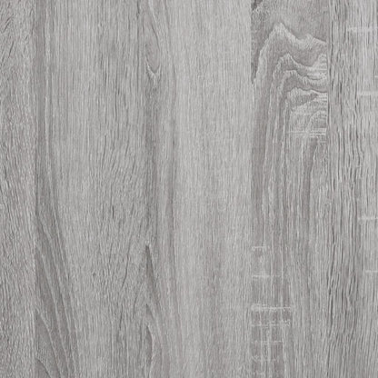 vidaXL Storage Bench Grey Sonoma 82x42x46 cm Engineered Wood