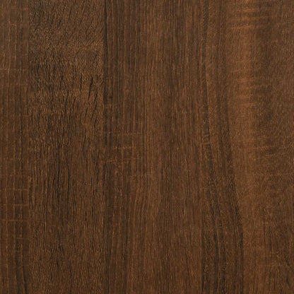vidaXL Shoe Bench Brown Oak 62x42x45 cm Engineered Wood