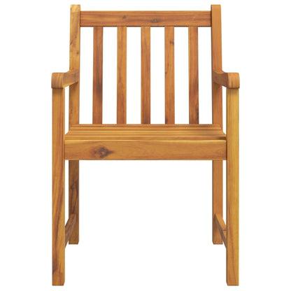vidaXL 5 Piece Garden Dining Set Solid Wood Acacia