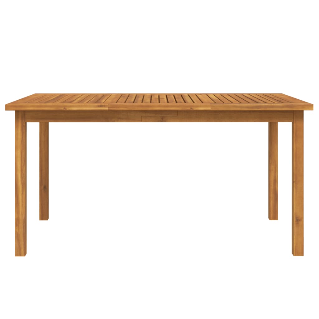 vidaXL 7 Piece Garden Dining Set Solid Wood Acacia