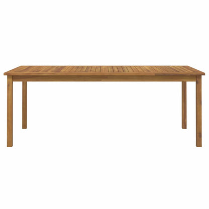 vidaXL 7 Piece Garden Dining Set Solid Wood Acacia