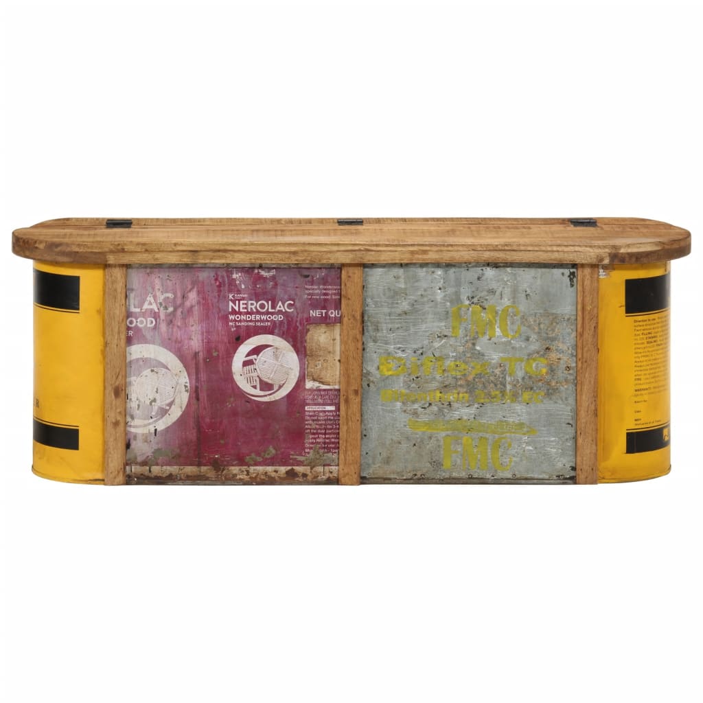 vidaXL Storage Bench/Sideboard 120x30x40 cm Solid Wood Reclaimed