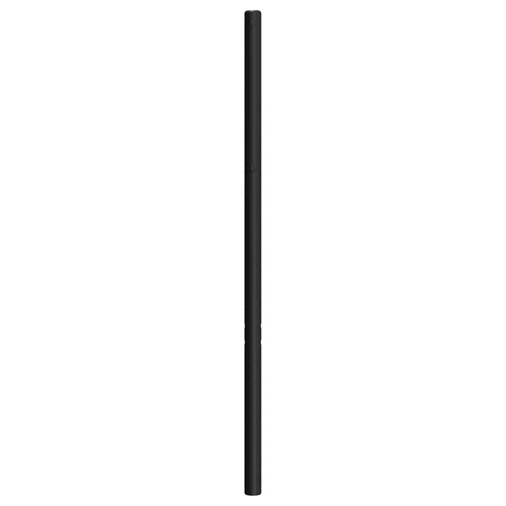 vidaXL Metal Replace Headboard Black 193 cm