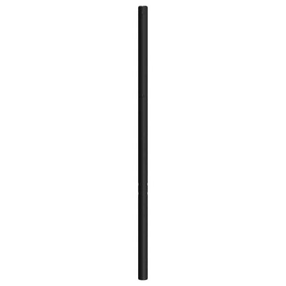 vidaXL Metal Replace Headboard Black 193 cm