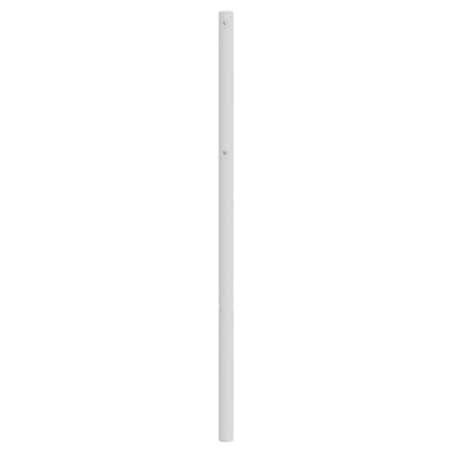 vidaXL Metal Replace Headboard White 80 cm