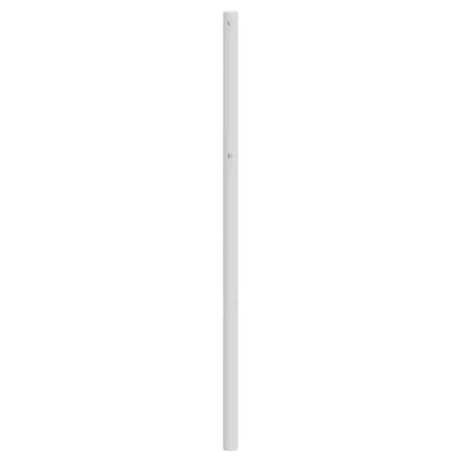 vidaXL Metal Replace Headboard White 107 cm