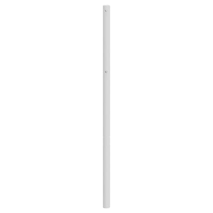 vidaXL Metal Replace Headboard White 160 cm