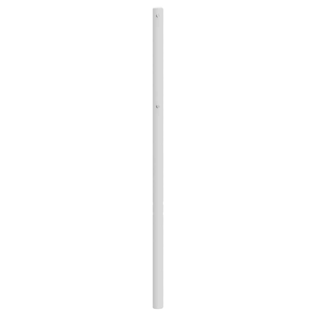 vidaXL Metal Replace Headboard White 180 cm