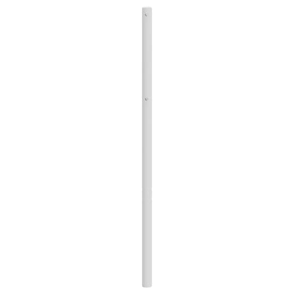vidaXL Metal Replace Headboard White 200 cm