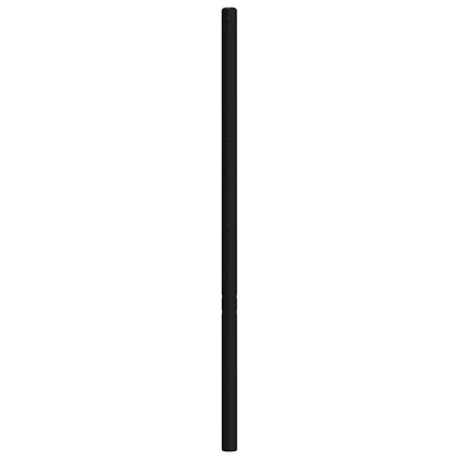vidaXL Metal Replace Headboard Black 100 cm