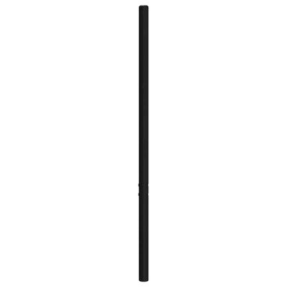 vidaXL Metal Replace Headboard Black 150 cm