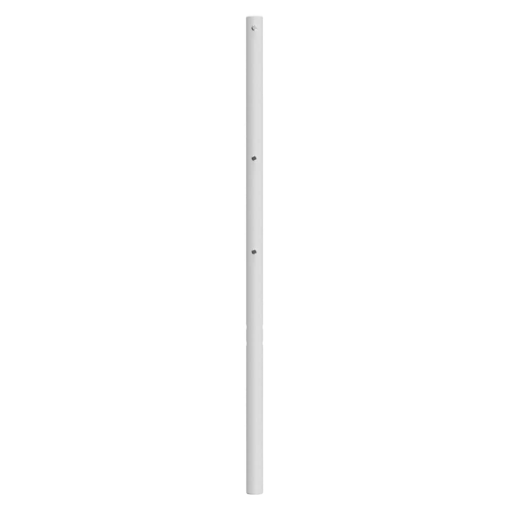 vidaXL Metal Replace Headboard White 75 cm